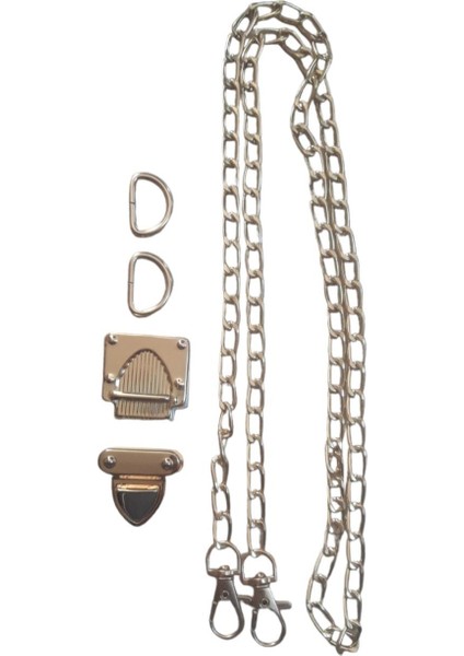 Light Gold Renk Zincir Set