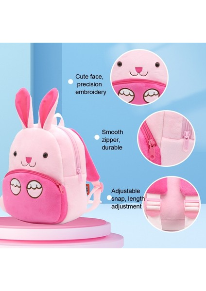 Hayvanat Bahçesi Serisi Peluş Çocuk Okul Çantası Unicorn Mor (Yurt Dışından) (Yurt Dışından) fırsatları