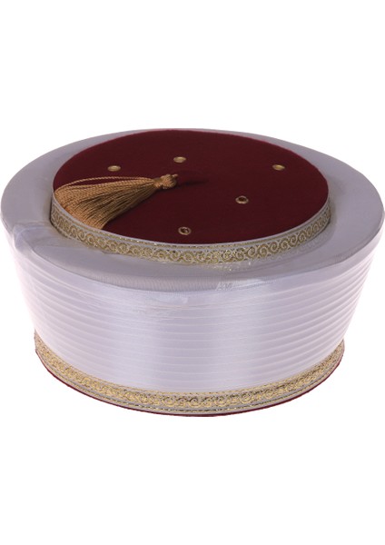 İmam Sarık İmam Sarığı Saten Lüks Düz Sarım