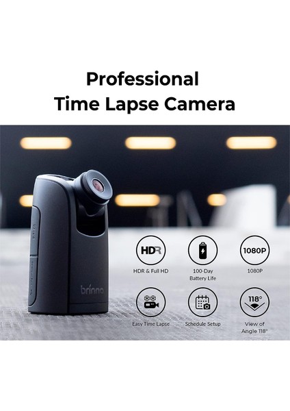Time Lapse Camera TLC300, Dış Mekan Inşaatı