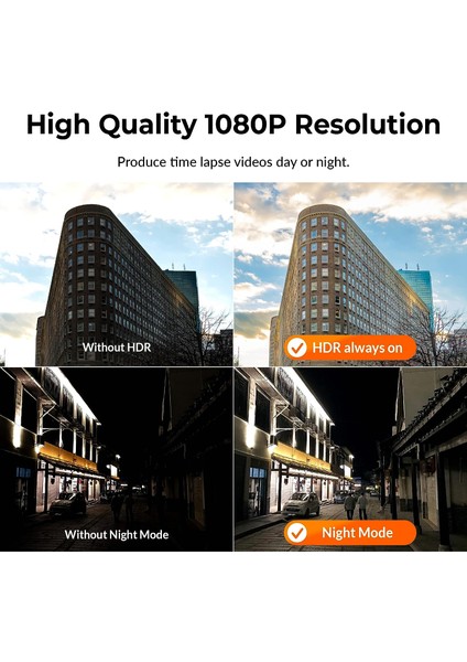 Time Lapse Camera TLC300, Dış Mekan Inşaatı