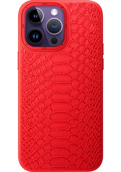 Apple iPhone 13 Pro Max Uyumlu Spor Deri Seri Arka Koruma Kılıf
