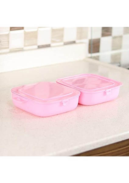 81140 Çift Kapaklı Beslenme Kabı, 14,5 x 15 x 9,5 Cm, modelleri