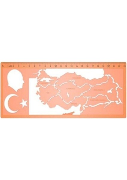 Türkiye Haritası Şablonu