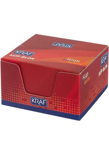 Küp Blok Beyaz 8*8 cm 115G