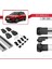 Seat Arona (Kj7) 2017 ve Sonrası ile Uyumlu Ace-1 Ara Atkı Tavan Barı Gri 5