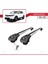 Nissan Qashqai 2014-2017 Arası ile Uyumlu Ace-1 Ara Atkı Tavan Barı Gri 4