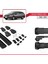 Nissan Primera (W12) 2002-2007 Arası ile Uyumlu Ace-1 Ara Atkı Tavan Barı Siyah 5