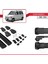 Suzuki Wagon R+ 1998-2003 Arası ile Uyumlu Ace-1 Ara Atkı Tavan Barı Siyah 5