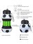 Çocuklar/öğrenciler/dış Mekan Sporları Için 550ML Katlanabilir Silikon Su Şişesi Bardağı (Tenis Topu) (Yurt Dışından) 3