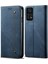 Xiaomi Redmi Note 11S Için Kot Deri Flip Cüzdan Standlı Telefon Kılıfı - Mavi (Yurt Dışından) 1