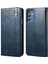 Samsung Galaxy M52 5g Için Pu Deri Manyetik Flip Cüzdan Standlı Telefon Kılıfı - Mavi (Yurt Dışından) 1