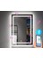 80X120 cm Bluetoothlu Buğu Çözücülü Dokunmatik Işıklı Kumlamalı Banyo Aynası 1