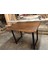 Doğal Kenar Kütük Bar Masası 120X80X105.CM 1