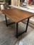 Doğal Kenar Kütük Bar Masası 120X80X105.CM 2