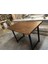 Doğal Kenar Kütük Bar Masası 120X80X105.CM 5