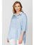 Kadın Oversize Midi Gömlek - Minimalist Günlük Stil 2