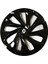Renault Fluence Uyumlu 14 Inç 4 Adet Piano Black Siyah Jant Kapağı Takımı 1