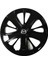 Mazda Mpv Uyumlu 15 Inç Piano Black Siyah Jant Kapağı 4 Adet 1