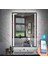 80X100 cm Bluetoothlu Buğu Çözücülü Dokunmatik Işıklı Kumlamalı Banyo Aynası 1