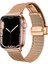 Apple Watch 40MM Uyumlu Krd-85 Metal Otomatik Mekanizmalı Klips Kordon 1