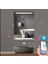 60X80 cm Bluetoothlu Buğu Çözücülü Dokunmatik Işıklı Kumlamalı Banyo Aynası 1