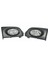 Honda Civic Sağ + Sol Ön Sis Farı Lambası Seti 2001-2003 (Çerçeveli) 1