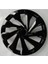 Üniversal 15 Inch Piano Black Kırılmaz 4 Set Jant Kapağı 1