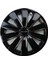 [kırılmaz] Peugeot 206 Uyumlu 14 Inc Piano Black Siyah Jant Kapağı Seti 4 Adet 1