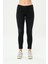 Naomi Siyah Yıpratmalı Paçası Kesikli Normal Bel Skinny Fit Jean Pantolon C 4526-053 2
