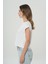 Beyaz Oversize Kısa Kollu T-Shirt 56105-008 4