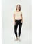 Naomi Siyah Yıpratmalı Paçası Kesikli Normal Bel Skinny Fit Jean Pantolon C 4526-053 1