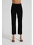 Elıza Cropped Siyah Paçası Kesikli Straight Cropped Fit Jean Pantolon C 4518-083 2