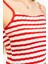Kırmızı Beyaz Çizgili Atlet 5