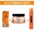 Pudra Toz Wax Turuncu 20 gr + Face And Body Scrub Şeftali 350 ml + Saç Spreyi 400 ml 3'lü Set 1