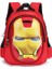 Iron Man Desen Baskılı Anaokulu Çantası - Kırmızı (Yurt Dışından) 1
