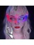 Led Işıklı Güneş Gözlüğü Vintage Punk Gözlükler Moda Parti Noel Renkli Işıklı Gözlük Shades Uv400 (Yurt Dışından) 3