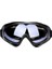 Kar Sporları Kayak Goggles Anti-Sis Snowboard Gözlük Uv Koruma Siyah + Gri (Yurt Dışından) 1
