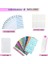 1 Takım Benzersiz Notebook Binder Hafif Çok Kullanımlı Taşınabilir Pratik Büyük Kapasiteli Dizüstü Ciltçi Hediyeler Için (Yurt Dışından) 1