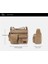 Tuval Büyük Kapasiteli Çok Katmanlı Crossbody Çanta (Yurt Dışından) 4