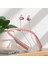 Dayanıklı Taşınabilir Boyun Bandı Bluetooth Uyumlu 5.0 Kulaklık - Pembe (Yurt Dışından) 2