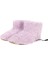 Kış Usb Isıtıcı Ayak Ayakkabıları Peluş Sıcak Elektrikli Terlik Ayak Isı Erkek/Kadın Pembe (Yurt Dışından) 1