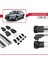Audi A6 (C6) Allroad 2006-2011 Arası ile Uyumlu Ace-1 Ara Atkı Tavan Barı Gri 5