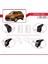 Chevrolet Trax 2013 ve Sonrası ile Uyumlu Ace-2 Ara Atkı Tavan Barı Siyah 5