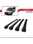 Fiat Scudo 2006-2016 Arası ile Uyumlu Ace-1 Ara Atkı Tavan Barı Siyah 4 Adet Bar 3