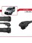Fiat Scudo 2006-2016 Arası ile Uyumlu Ace-1 Ara Atkı Tavan Barı Siyah 4 Adet Bar 4