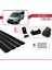 Fiat Scudo 2006-2016 Arası ile Uyumlu Ace-1 Ara Atkı Tavan Barı Siyah 4 Adet Bar 5