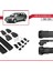 Audi A6 Allroad (C5) 1999-2005 Arası ile Uyumlu Ace-1 Ara Atkı Tavan Barı Siyah 5