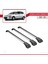 Hyundai Elantra Touring (Fd) 2007-2011 Arası ile Uyumlu Ace-1 Ara Atkı Tavan Barı Gri 3 Adet Bar 3