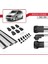 Mercedes Vito (W639) 2003-2010 Arası ile Uyumlu Ace-1 Ara Atkı Tavan Barı Gri 3 Adet Bar 5